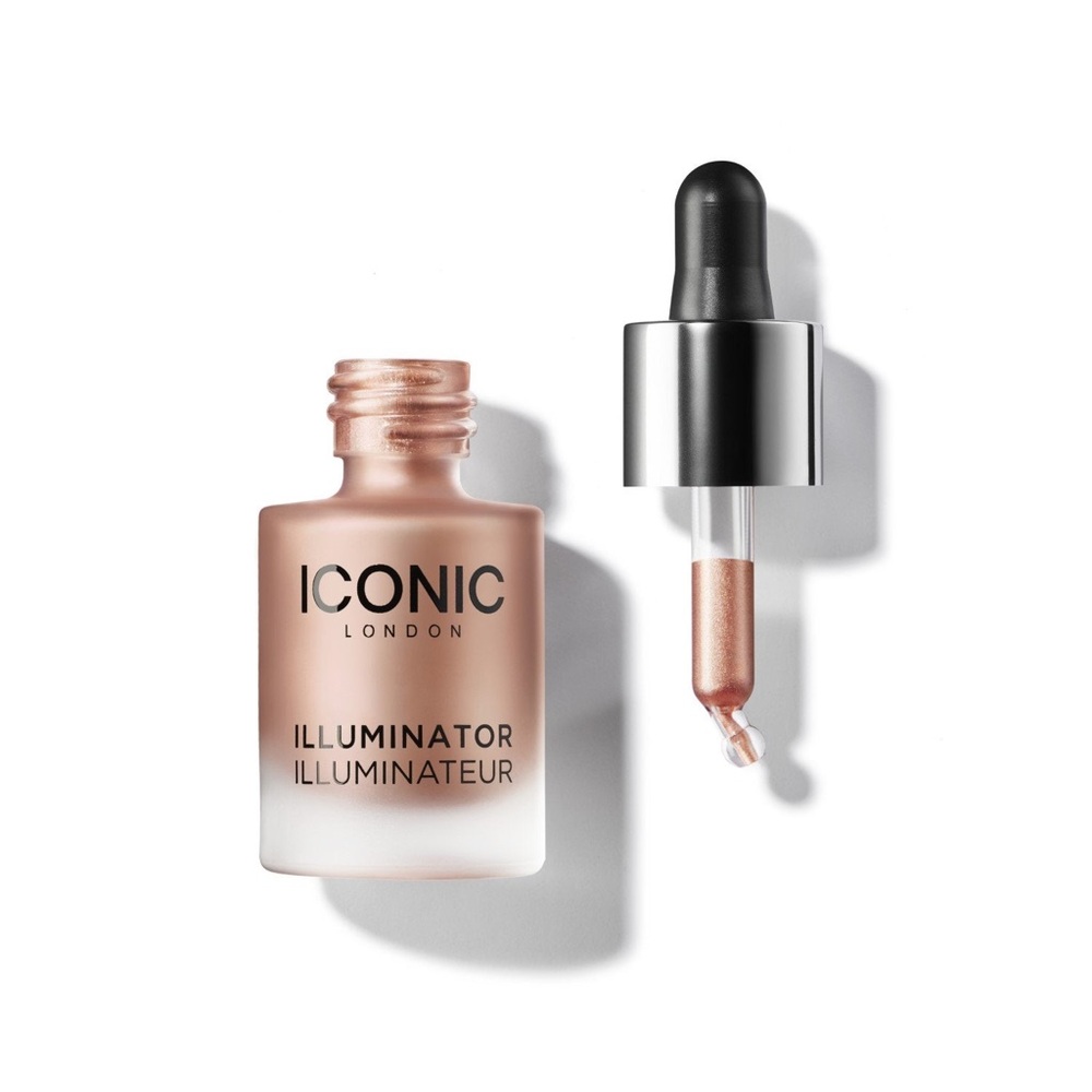 ICONIC London Illuminator - Color BLUSH (Peachy Rose Gold) 0.45 Fl Oz